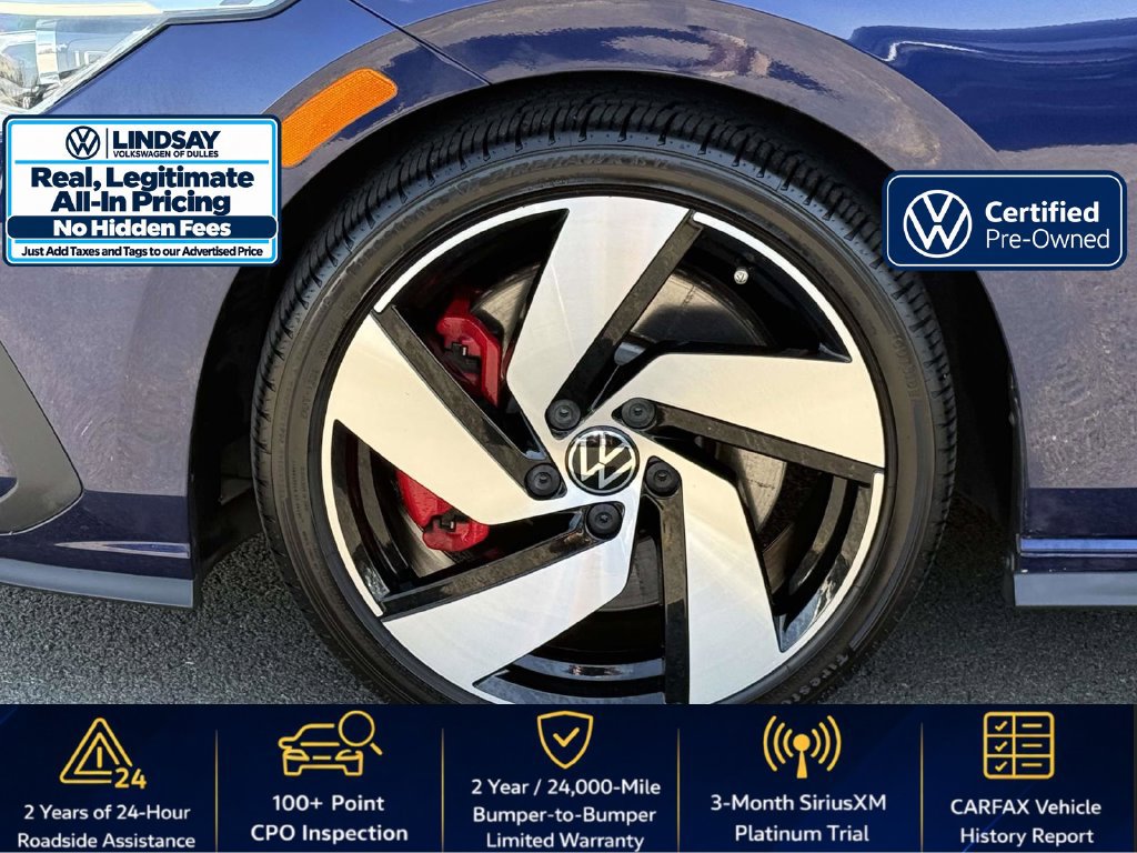 Certified 2023 Volkswagen GTI SE FWD image 8