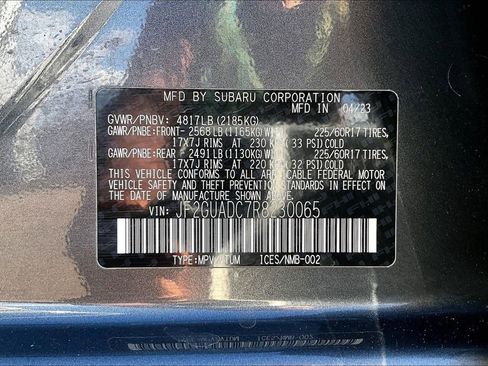 Used 2024 Subaru Crosstrek 2.0i Premium image 36