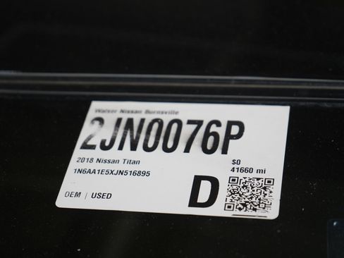 Used 2018 Nissan Titan SV w/ SV Convenience Package AWD/4WD image 23