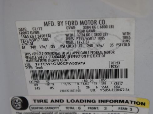 Used 2012 Ford F150 XLT w/ XLT Convenience Pkg RWD image 19