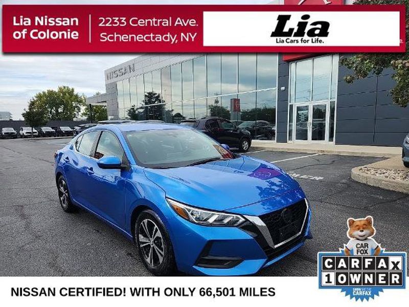 Certified 2022 Nissan Sentra SV image 1