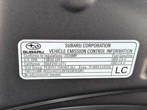 New 2026 Subaru Crosstrek 2.0i Premium AWD/4WD image 17