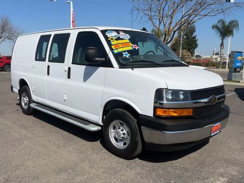 Used 2024 Chevrolet Express 2500 Work Van 3D Cargo Van w/ Driver Convenience Package image 1