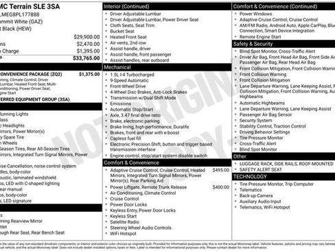 Certified 2023 GMC Terrain SLE w/ Driver Convenience Package image 6