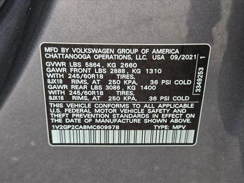 Used 2021 Volkswagen Atlas S image 23