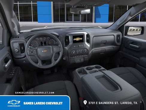 New 2026 Chevrolet Silverado 1500 Custom w/ Turbomax Blackout Package RWD image 15