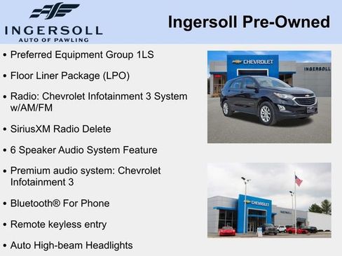 Used 2020 Chevrolet Equinox LS w/ LPO, Floor Liner Package AWD/4WD image 3