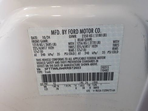 Used 2024 Ford Maverick XLT w/ Equipment Group 300A Standard AWD/4WD image 30