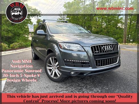 Used 2014 Audi Q7 3.0T Premium Plus w/ Premium Plus Package AWD/4WD image 1