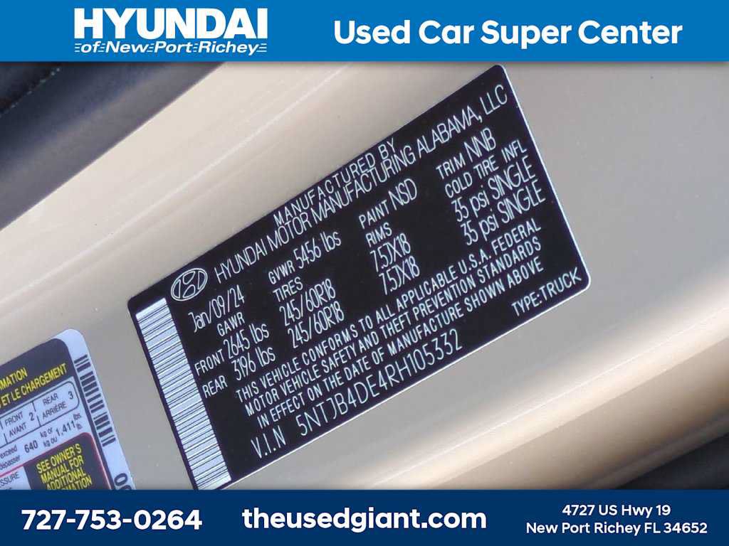 Used 2024 Hyundai Santa Cruz SEL FWD image 32