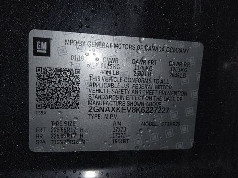 Used 2019 Chevrolet Equinox LT FWD image 33