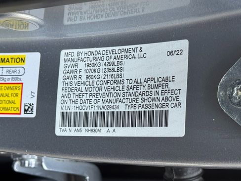 Used 2022 Honda Accord LX image 39