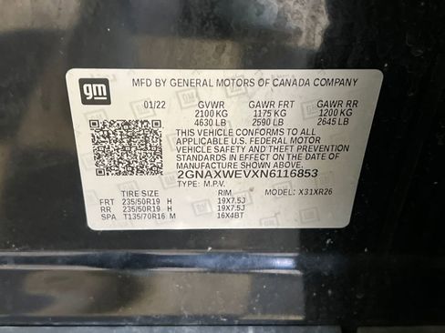 Used 2022 Chevrolet Equinox RS image 43