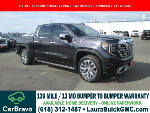 Certified 2024 GMC Sierra 1500 Denali w/ Denali Reserve Package AWD/4WD image 1