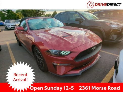 Used 2022 Ford Mustang Convertible w/ Equipment Group 101A RWD image 1