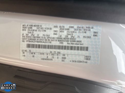 Used 2024 Ford Transit 350 XLT RWD image 11