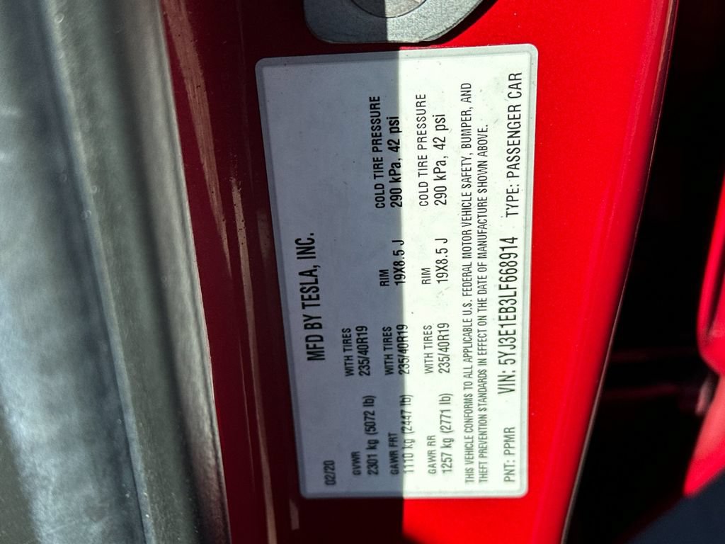 Used 2020 Tesla Model 3 Long Range AWD/4WD image 33