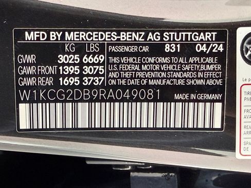 Certified 2024 Mercedes-Benz EQS 450+ Sedan image 24
