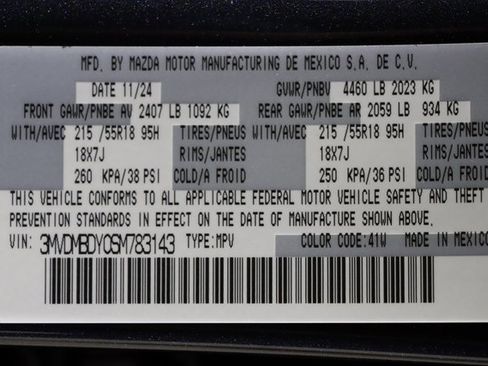 New 2025 MAZDA CX-30 2.5 Turbo w/ Premium Package image 50