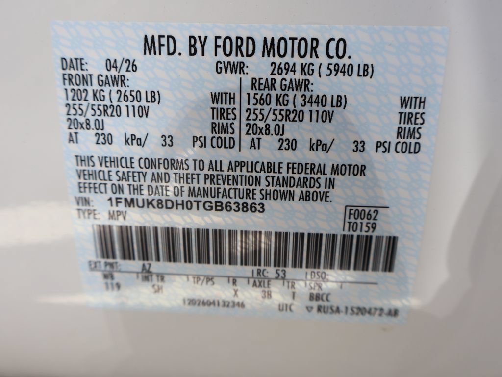 New 2026 Ford Explorer Active w/ Active Comfort Package AWD/4WD image 43