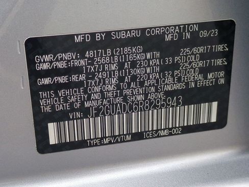 Used 2024 Subaru Crosstrek 2.0i Premium AWD/4WD image 26