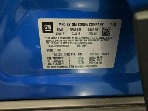 Used 2016 Chevrolet Trax LS w/ LPO, Protection Package image 42