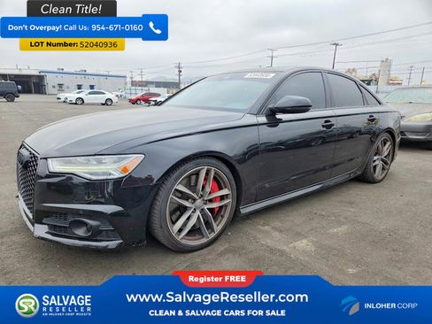 Used 2018 Audi S6 Premium Plus w/ S Sport Package AWD/4WD image 1
