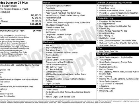 Used 2022 Dodge Durango GT RWD image 24