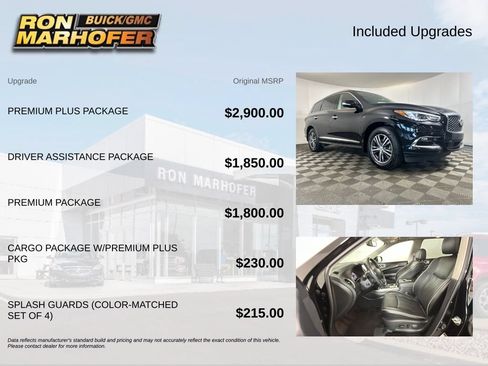 Used 2017 INFINITI QX60 Luxe w/ Premium Plus Package AWD/4WD image 6