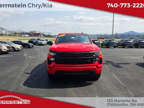 Used 2023 Chevrolet Silverado 1500 Custom w/ LPO, Dark Essentials Package AWD/4WD image 2