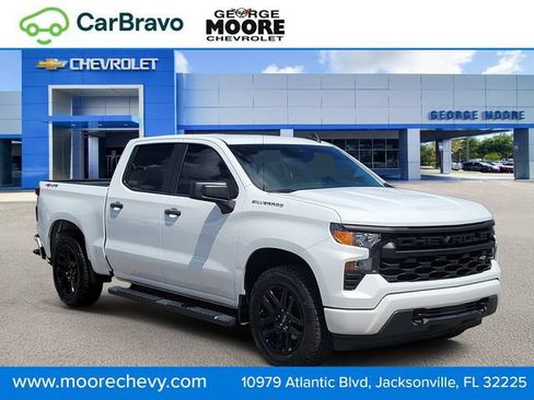 Certified 2022 Chevrolet Silverado 1500 Custom AWD/4WD image 1
