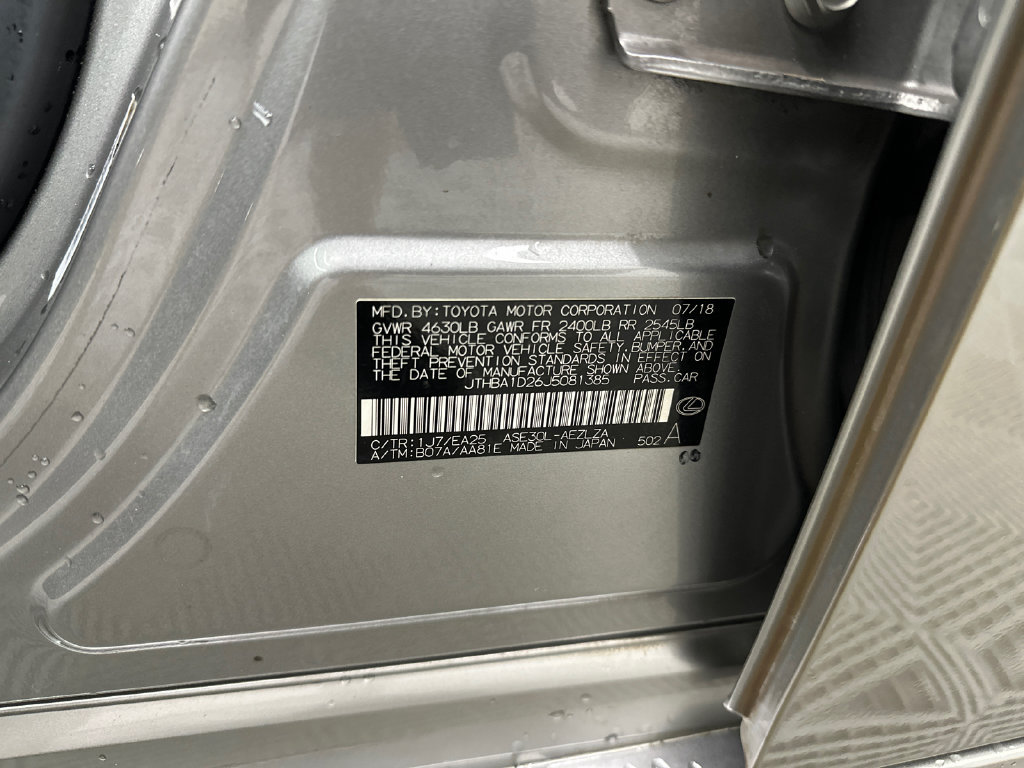 Used 2018 Lexus IS 300 F Sport w/ F Sport Package RWD image 33