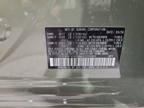 New 2026 Subaru Crosstrek 2.5i Limited AWD/4WD image 29