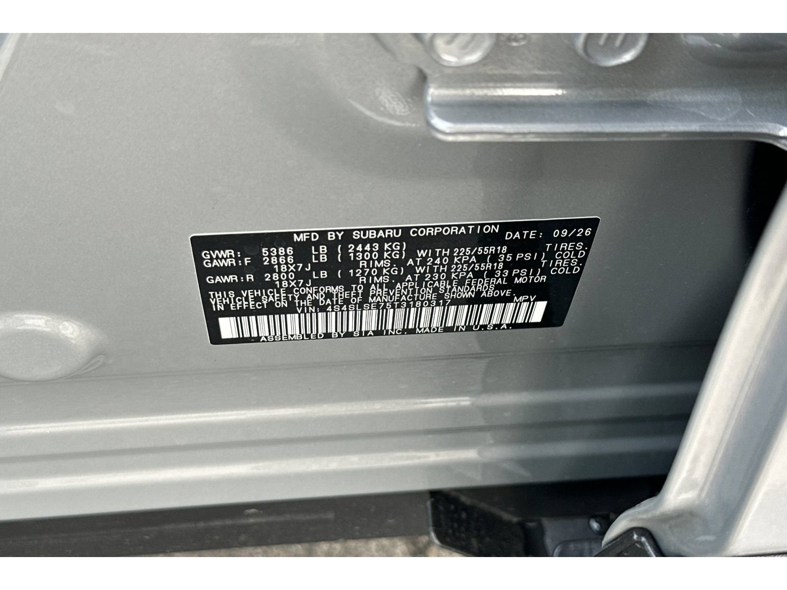 New 2026 Subaru Forester Touring AWD/4WD image 12