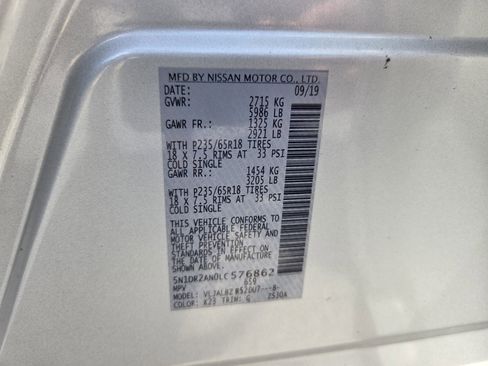 Used 2020 Nissan Pathfinder S FWD image 20