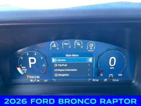 New 2026 Ford Bronco Raptor w/ Interior Carbon Fiber Pack AWD/4WD image 2