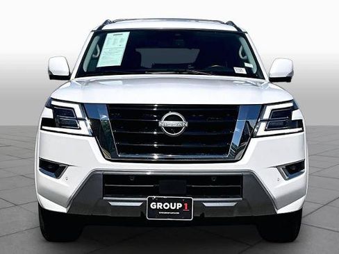 Certified 2023 Nissan Armada SL w/ Captain's Chairs Package RWD image 4