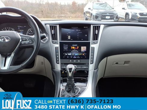 Used 2021 INFINITI Q50 Luxe w/ Seat & Sound Package image 10