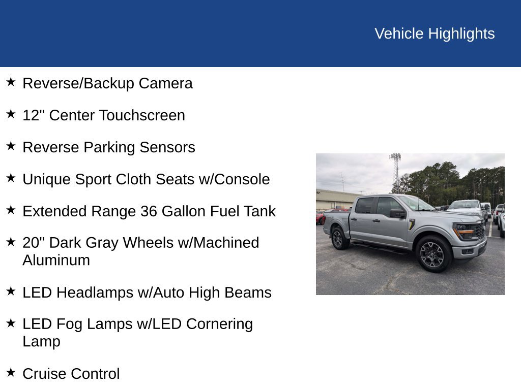 Used 2025 Ford F150 STX w/ Equipment Group 200A RWD image 28