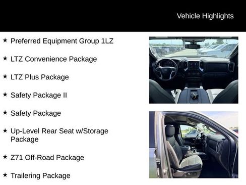 Certified 2021 Chevrolet Silverado 1500 LTZ w/ Safety Package II AWD/4WD image 12