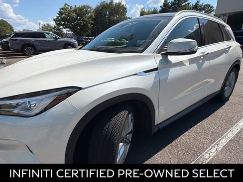 Certified 2020 INFINITI QX50 Luxe w/ Navigation Package FWD image 8