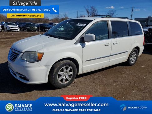 Used 2012 Chrysler Town & Country Touring w/ Entertainment Group #1 image 1