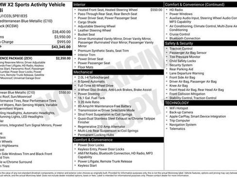 Used 2020 BMW X2 xDrive28i w/ Convenience Package image 4