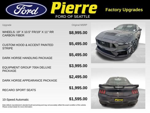 New 2024 Ford Mustang Dark Horse w/ Dark Horse Handlin Package image 13