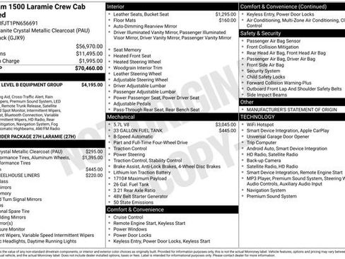 Certified 2023 RAM 1500 Laramie AWD/4WD image 27