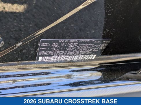 Certified 2026 Subaru Crosstrek 2.5i image 28