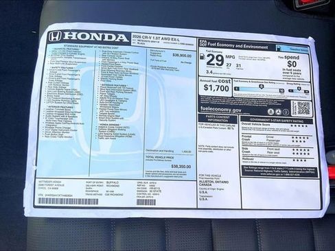 New 2026 Honda CR-V EX-L image 14