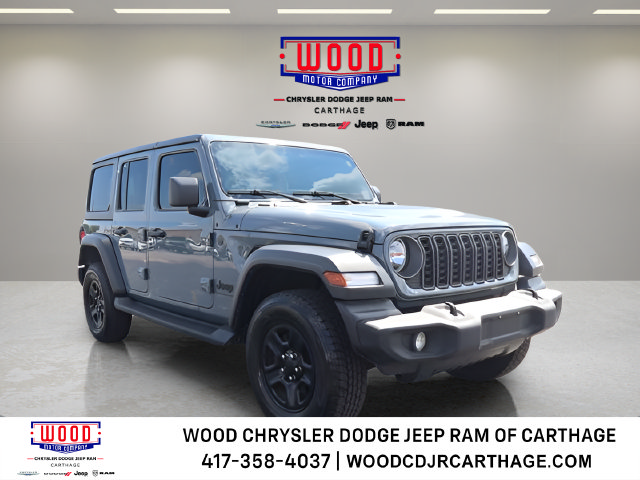 Used 2025 Jeep Wrangler Unlimited Sport AWD/4WD image 1