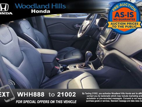 Used 2015 Jeep Cherokee Limited w/ Luxury Group image 24