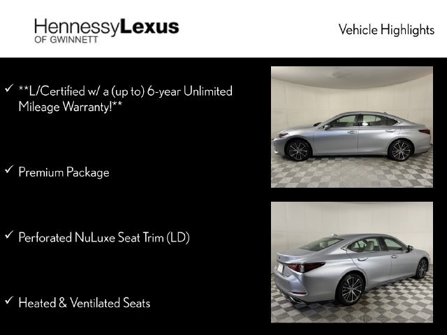 Used 2025 Lexus ES 350 w/ Premium Package FWD image 12